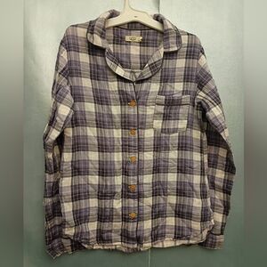 UGG Plaid Button-Up Shirt